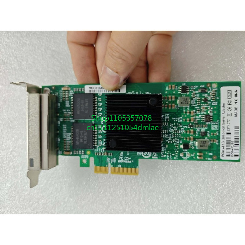 Gigabit Network Card - I350-T4 Gigabit Ethernet PCI Express Server