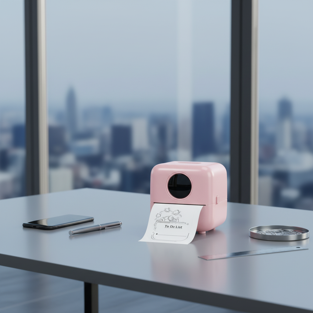 Label Printer Thermal - New Inkless X5 Mini Thermal Label