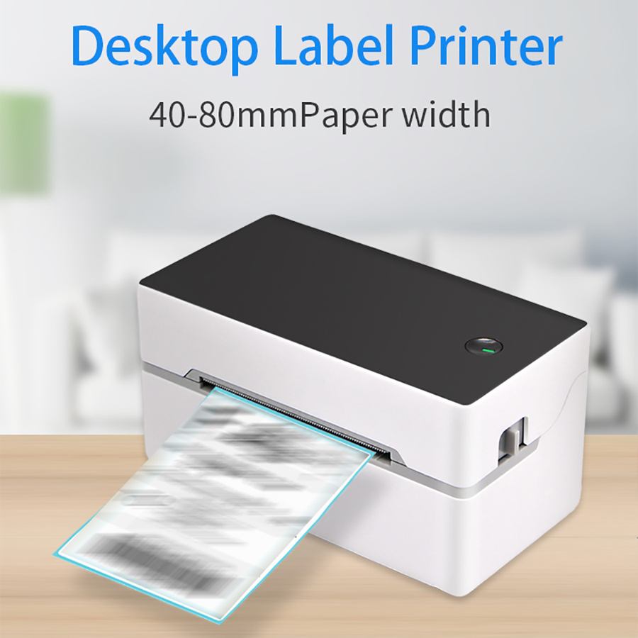 Label Printer Thermal - SIHAO 40-80mm Wireless Thermal Label Printer,
