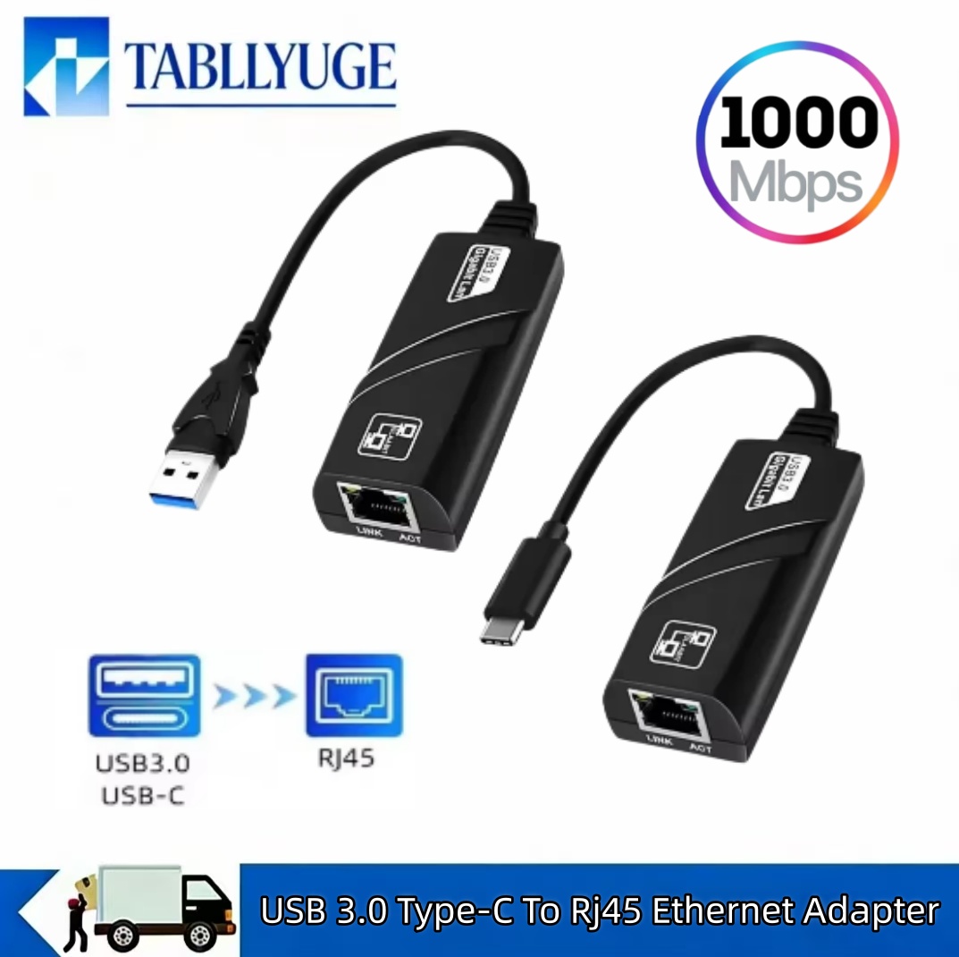 Gigabit Network Card - SB 3.0 Type C to RJ45