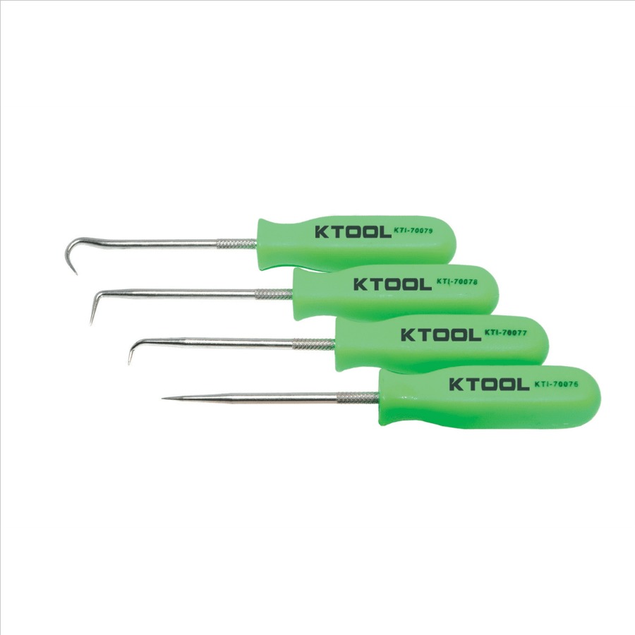 Pc Security Lock - K-Tool 70075 4-pc Mini Pick Set