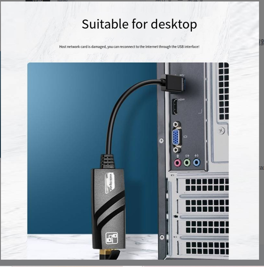 10/100/1000Mbps USB 3.0 Wired  - Gigabit Network Card recension och pris