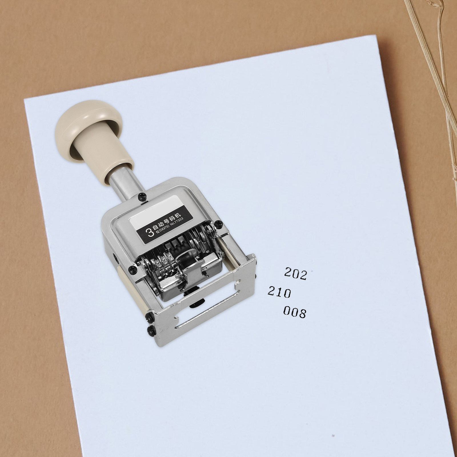 Automatic Number Stamp Portabl - Office Technology recension och pris