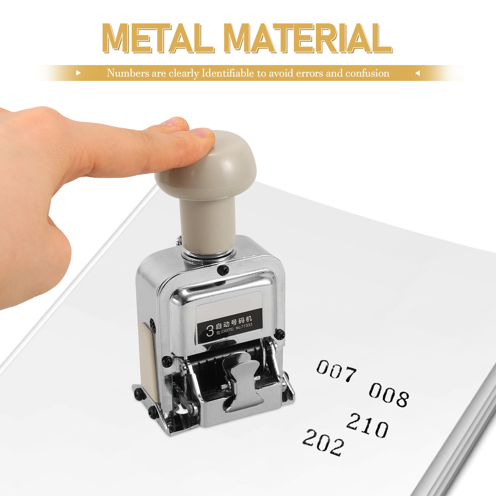 Automatic Number Stamp Portabl - Office Technology recension och pris