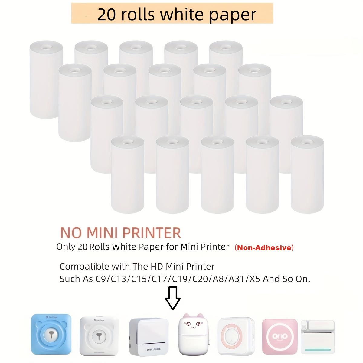 Thermal Paper MINI Printing Se - Label Printer Thermal recension och pris