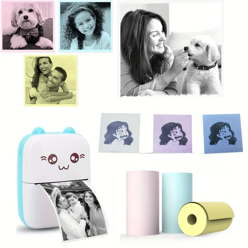 Thermal Paper MINI Printing Se - Label Printer Thermal recension och pris
