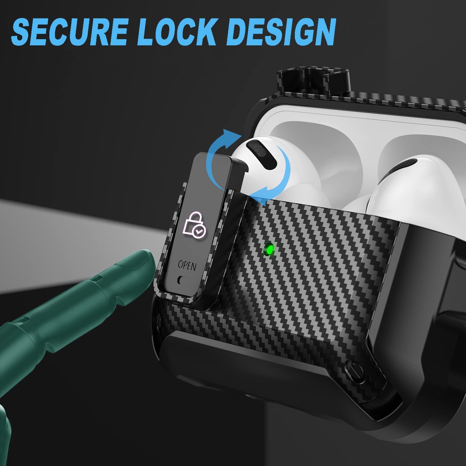 For Airpods 4 Gen Luxury Secur - Pc Security Lock recension och pris