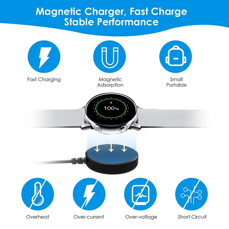 Magnetic Watch Wireless Charge - Usb Extender Active recension och pris