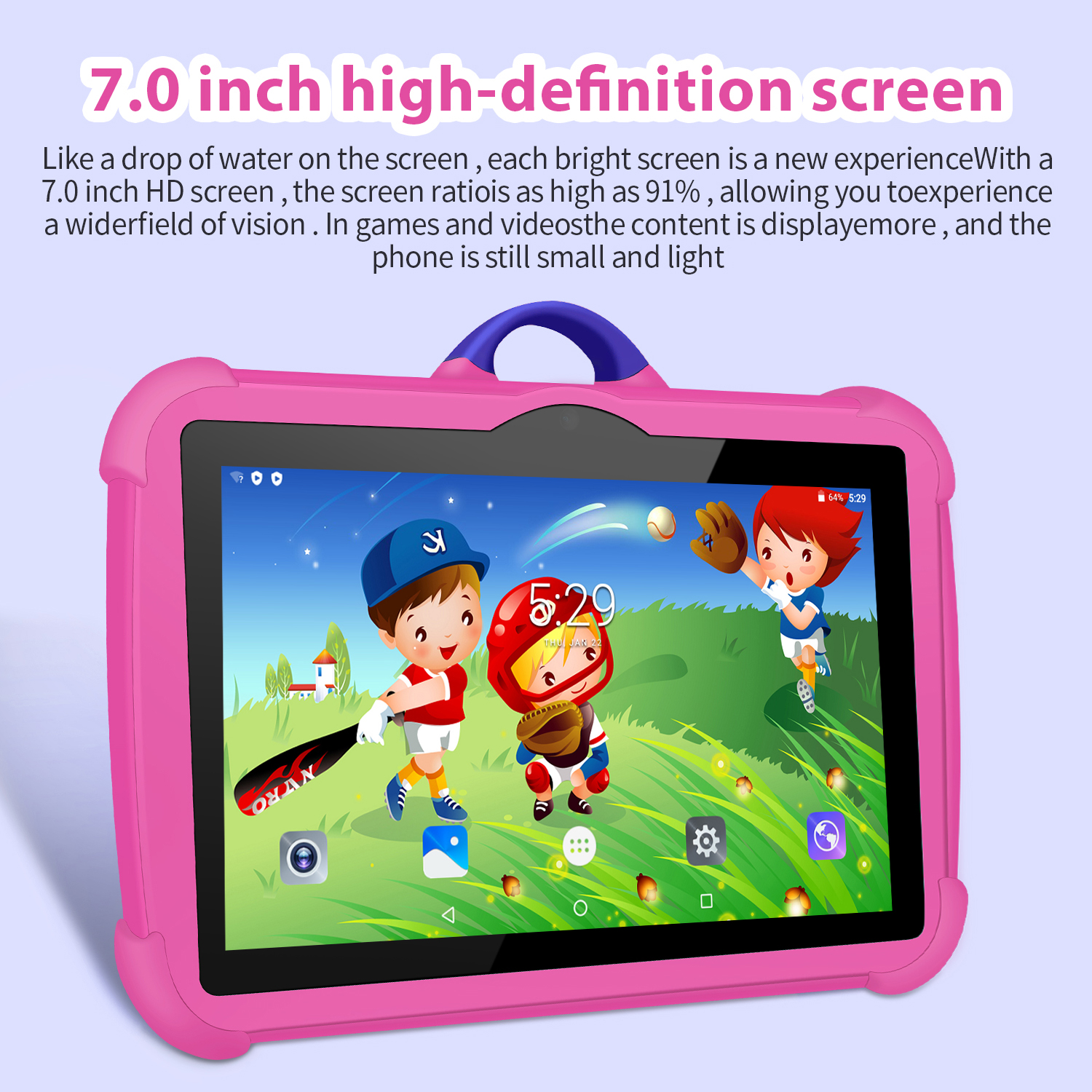 New Cartoon Pattern Kids Table - Gigabit Network Card recension och pris