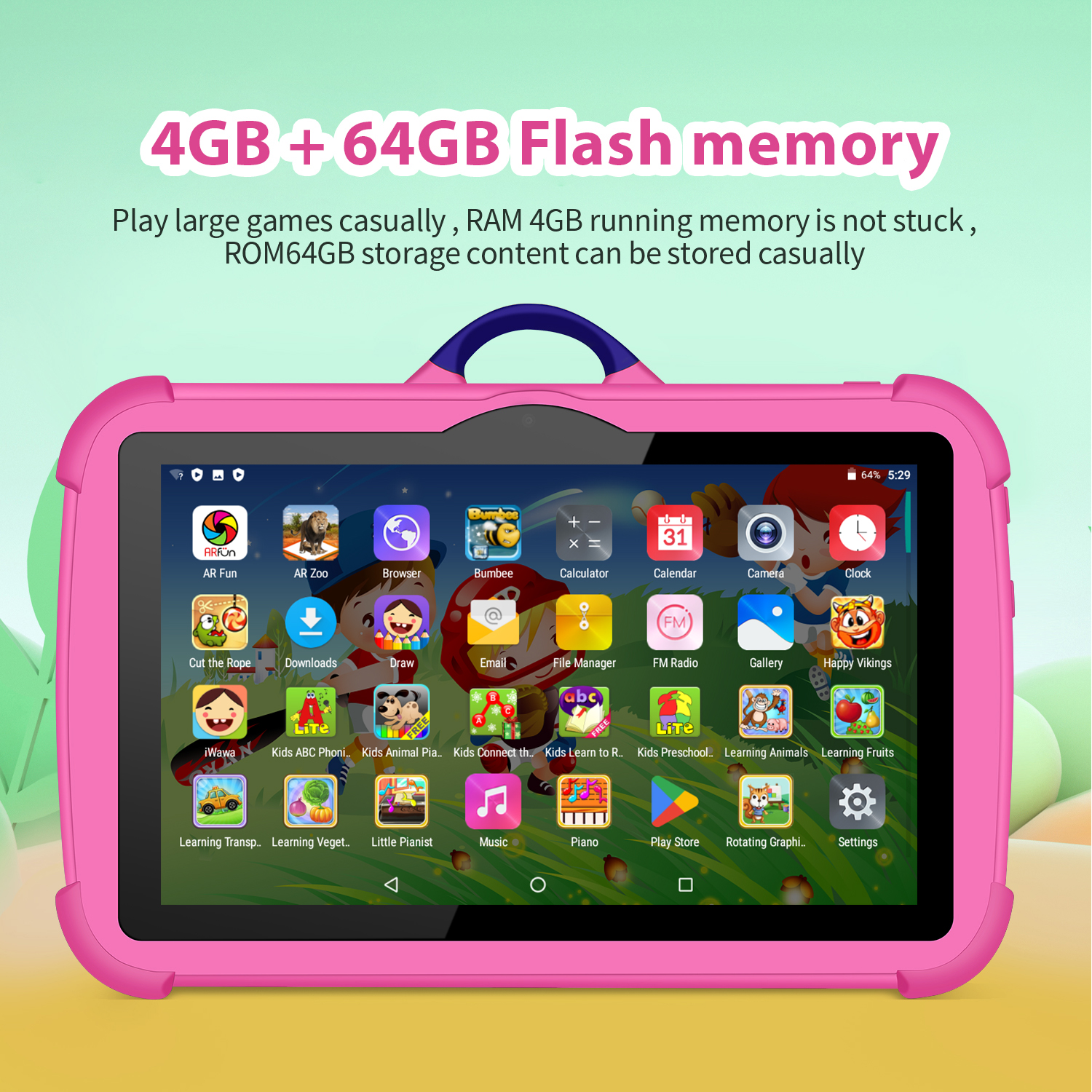 New Cartoon Pattern Kids Table - Gigabit Network Card recension och pris