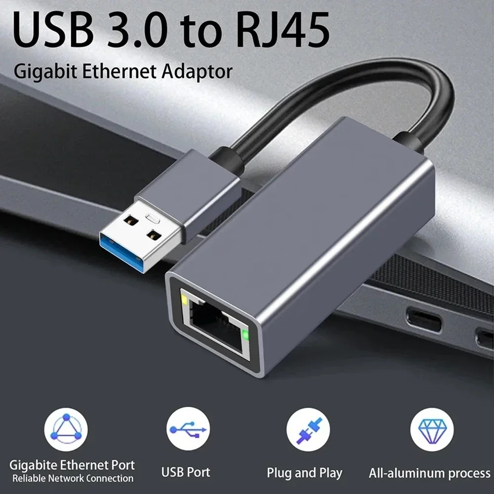 Type C Ethernet Adapter USB 3. - Gigabit Network Card recension och pris