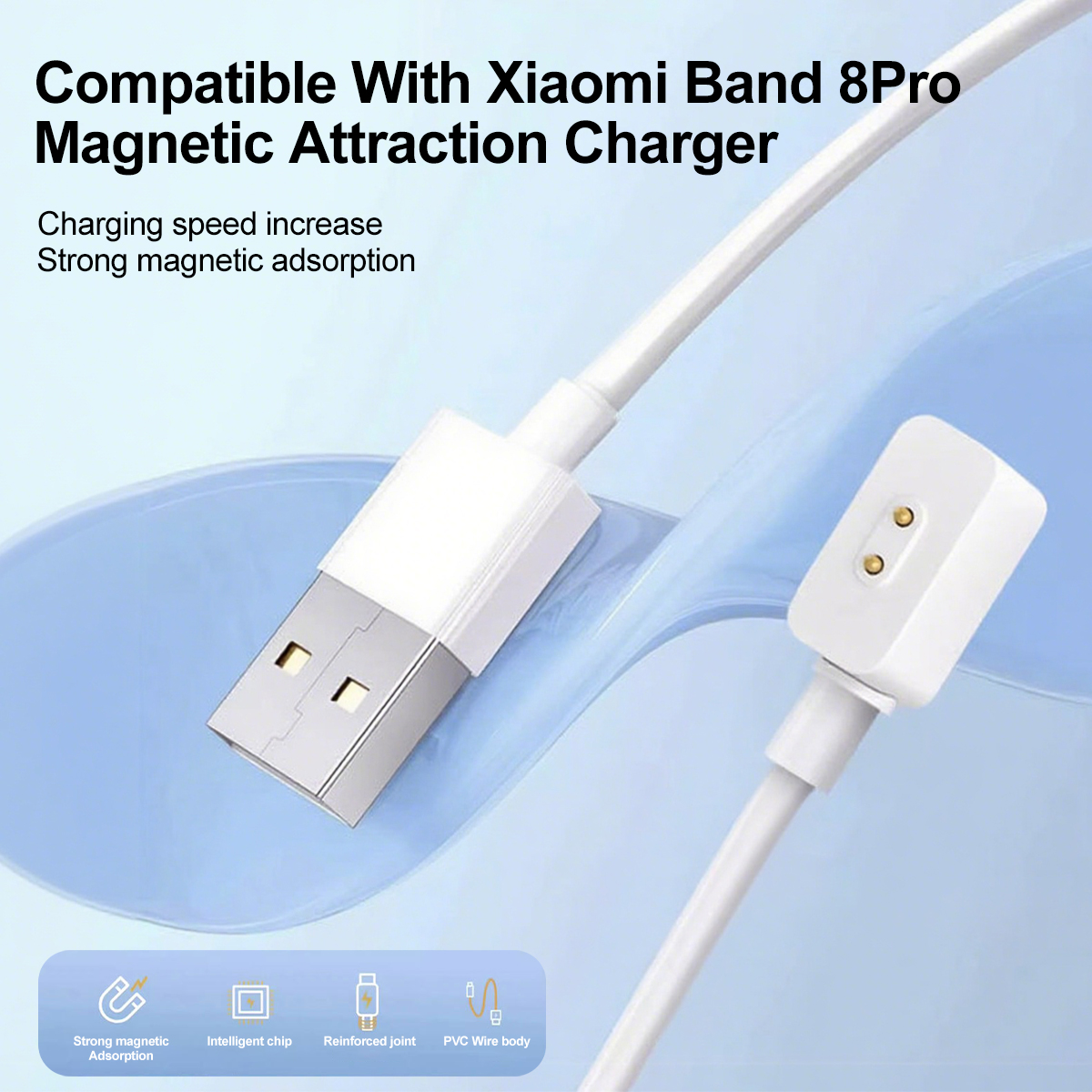 USB Magnetic Charger For Xiaom - Usb Extender Active recension och pris