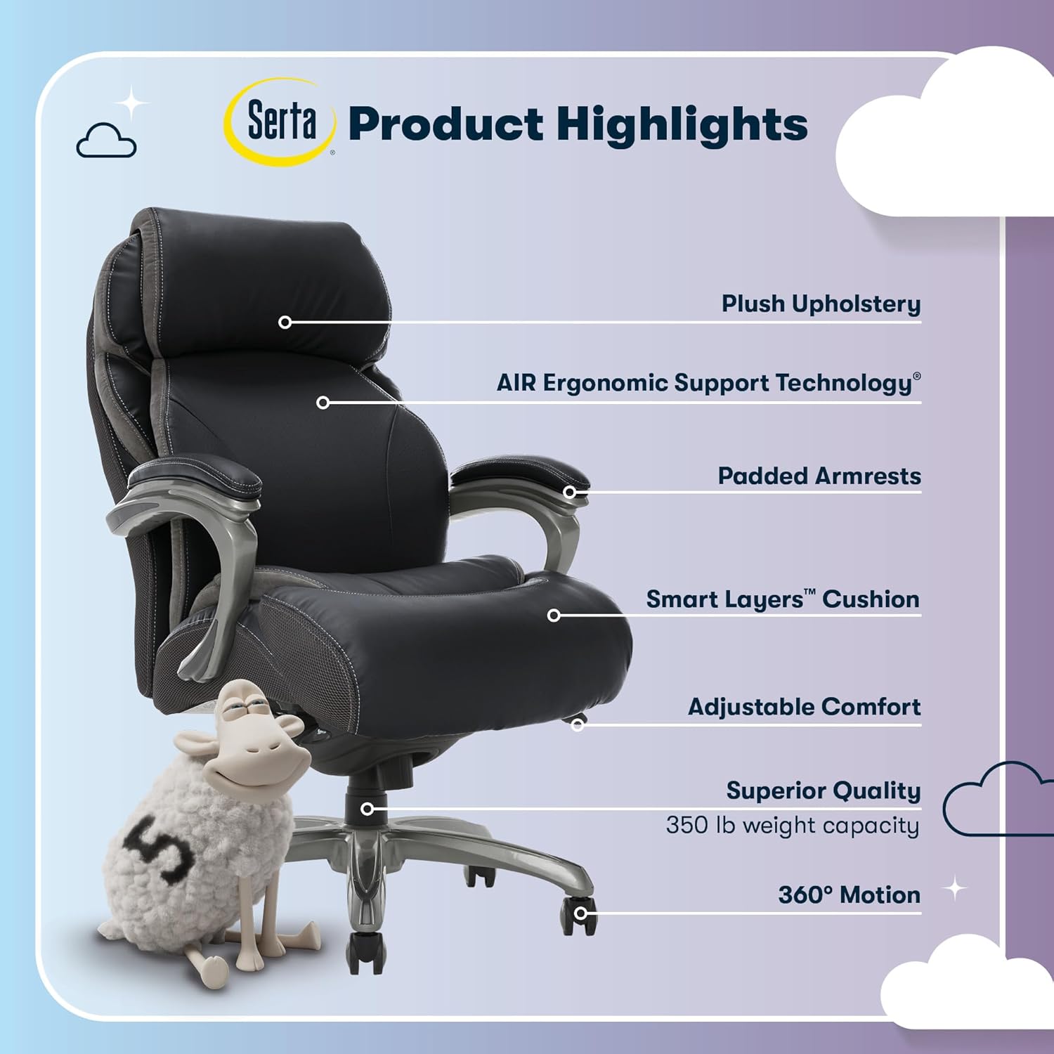 Big and Tall Executive Home Of - Office Technology recension och pris