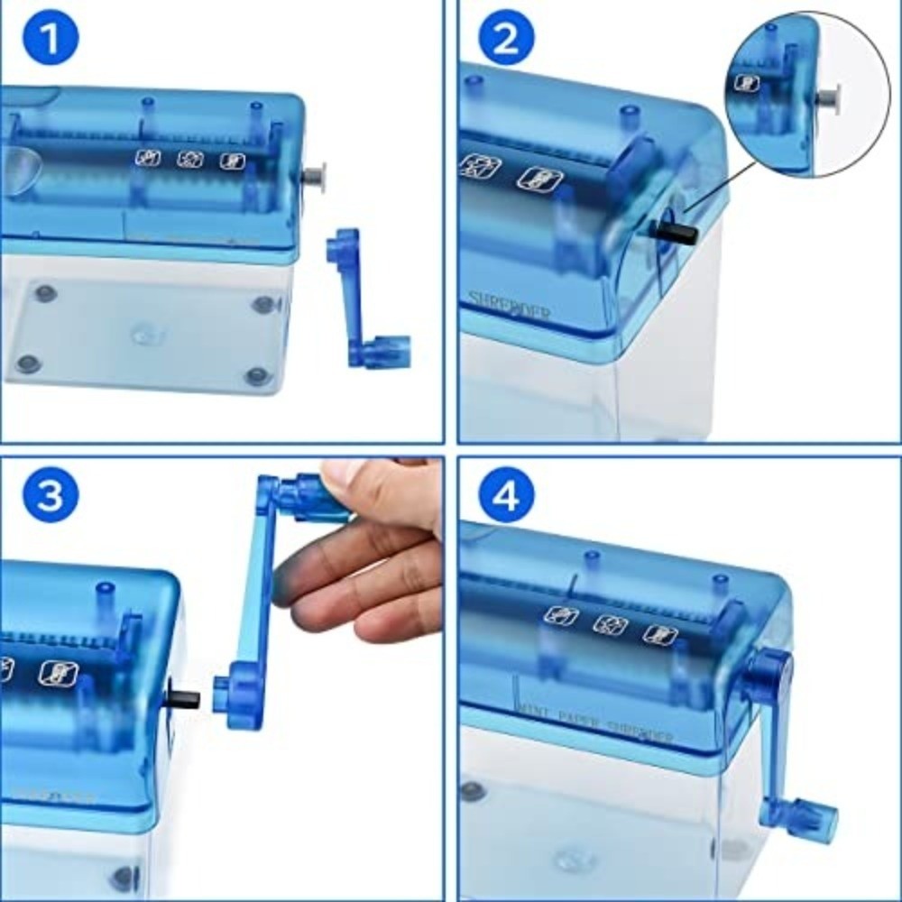 High Quality ABS Hand Shredder - Office Technology recension och pris