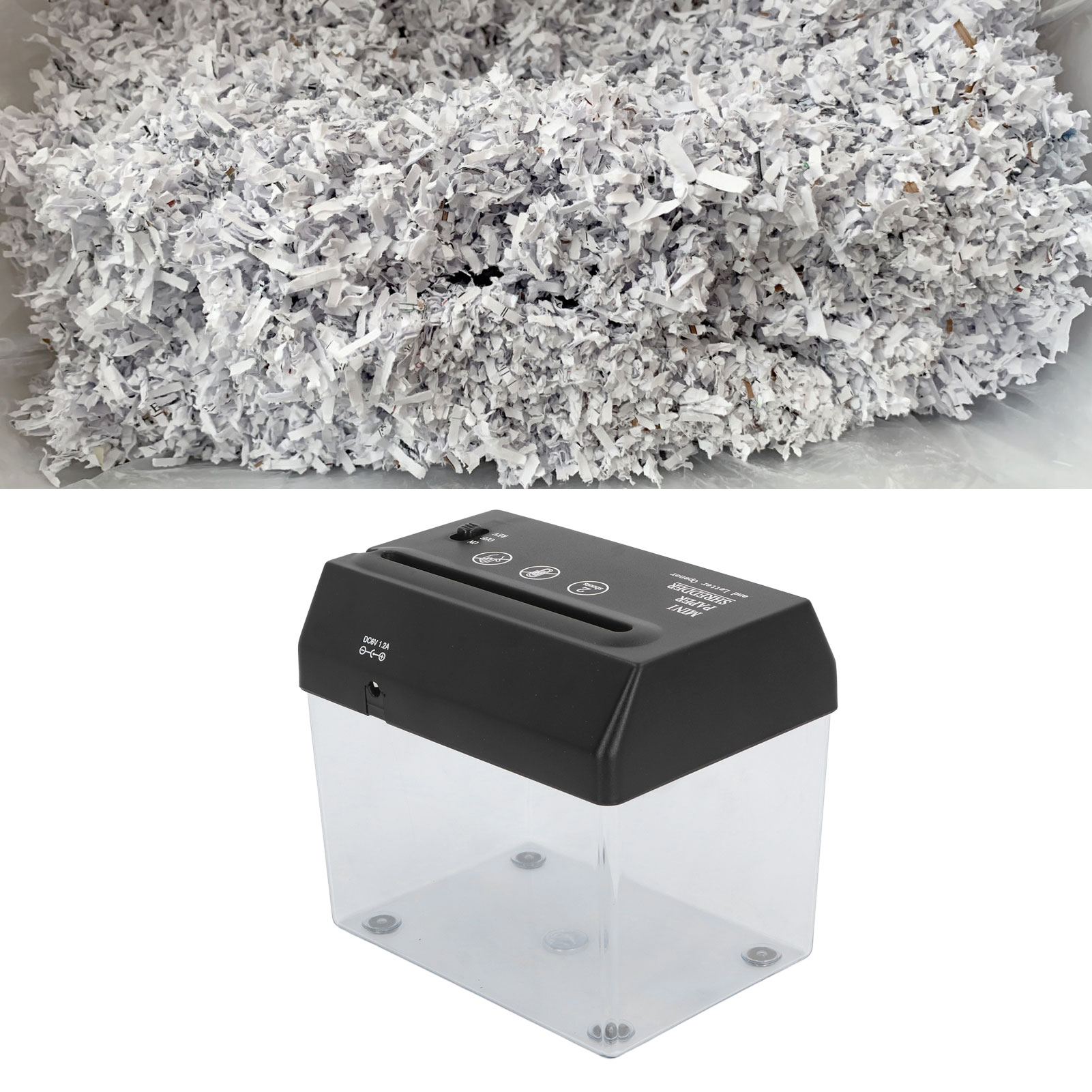 Desktop Mini Paper Shredder Mi - Office Technology recension och pris