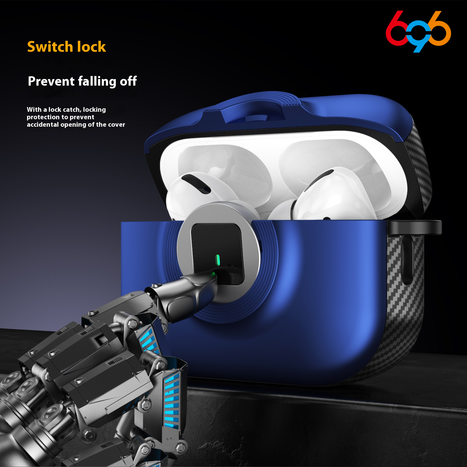 For Airpods 4 Case With Secure - Pc Security Lock recension och pris