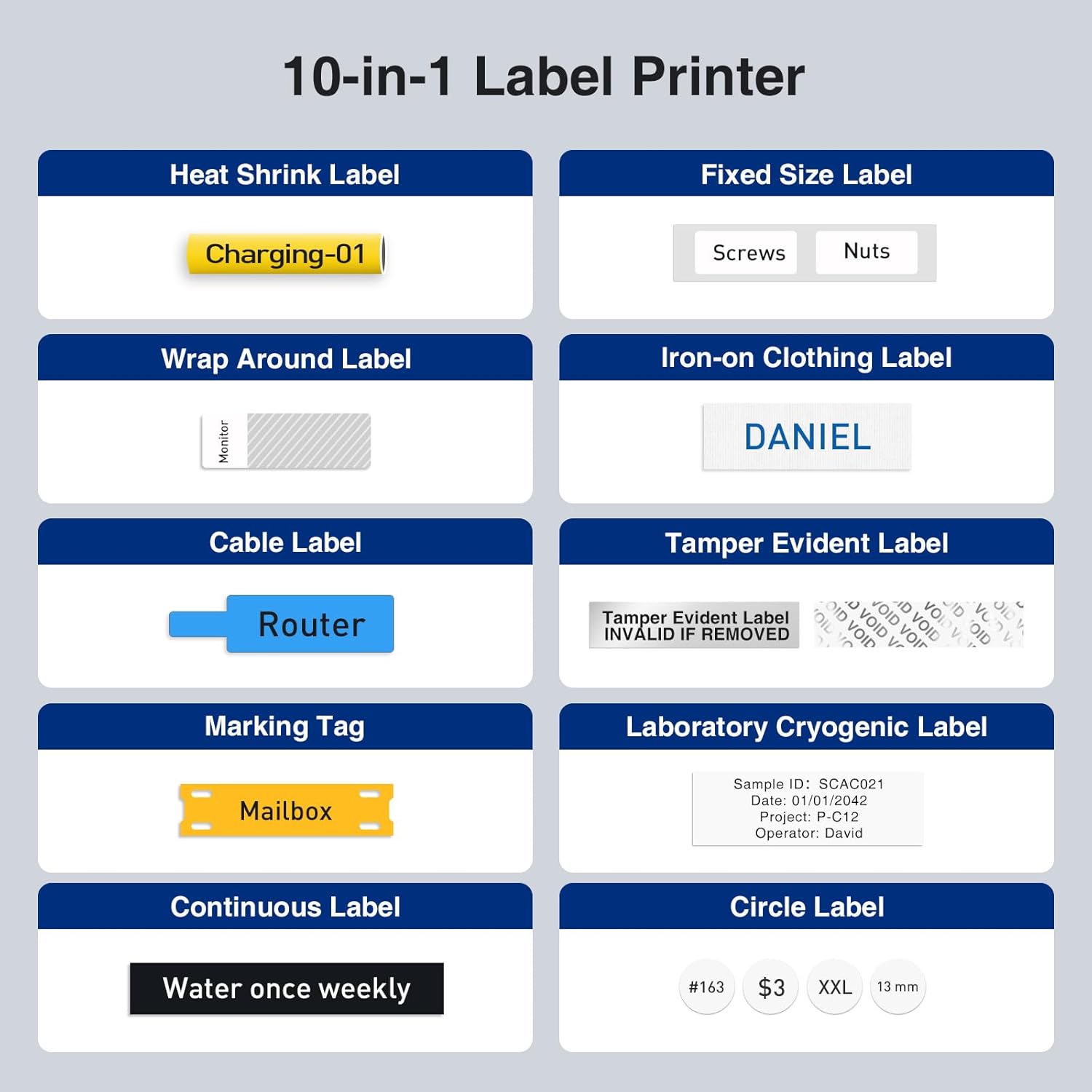 Mini Portable Label Maker with - Label Printer Thermal recension och pris